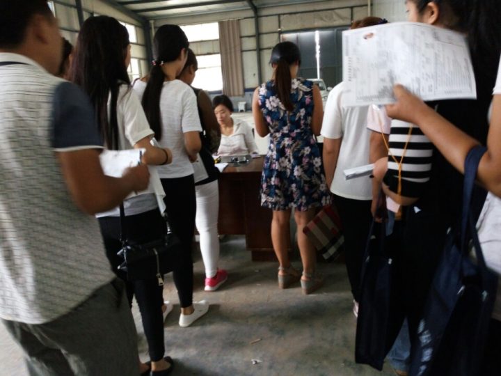 早晨面签排队好久 下午到驾校预约考试 不能不