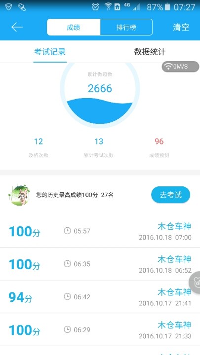 今天考试啦!【驾考社区】