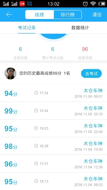 这个成绩可以约考了吗?紧张-驾考论坛