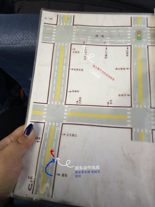 袋空白,把自己手抓成这样,好在考可出来!烟台四