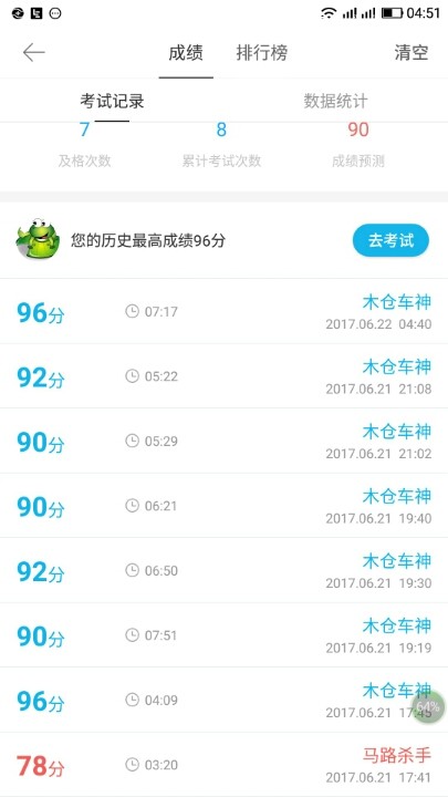 祝愿今天考试圆满成功,-驾考论坛