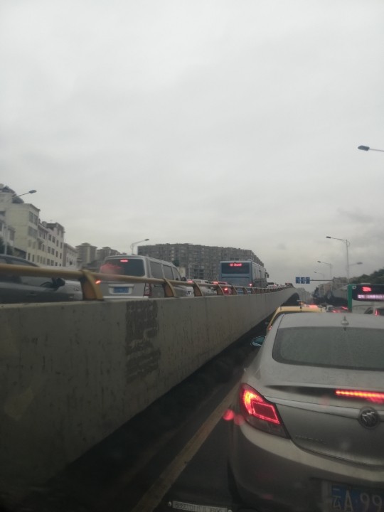 堵车的城市
