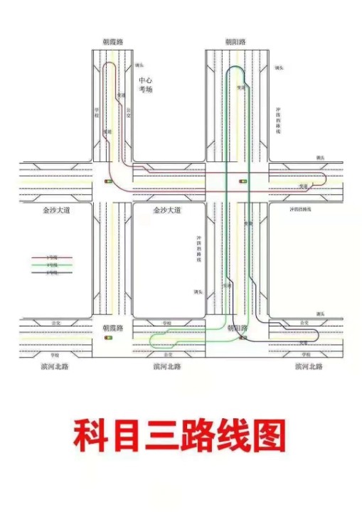 求科三新线路图