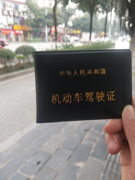 激动的心,颤抖的手,驾照终于拿