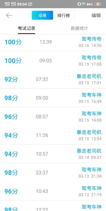 祈祷考试通过呀一会考科目四